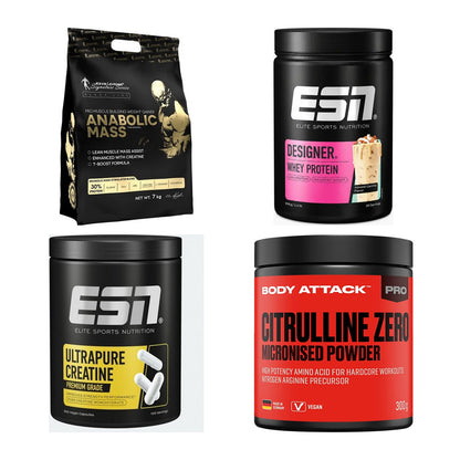Masseaufbau für Fortgeschrittene: Kevin Levrone Anabolic + 3 weitere – alle enthaltenen Artikel