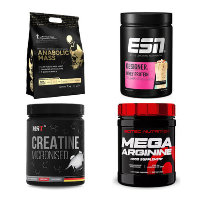 Masseaufbau für Fortgeschrittene: Kevin Levrone Anabolic + 3 weitere – alle enthaltenen Artikel