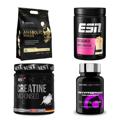 Masseaufbau für Fortgeschrittene: Kevin Levrone Anabolic + 3 weitere – alle enthaltenen Artikel