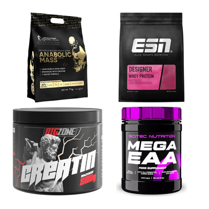 Masseaufbau für Fortgeschrittene: Kevin Levrone Anabolic + 3 weitere – alle enthaltenen Artikel
