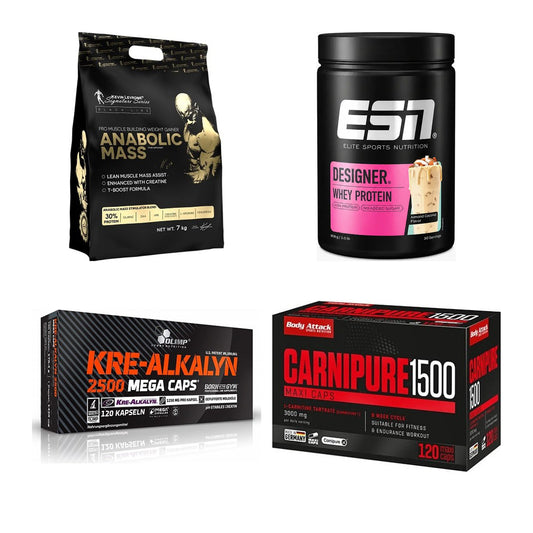 Masseaufbau für Fortgeschrittene: Kevin Levrone Anabolic + 3 weitere – alle enthaltenen Artikel