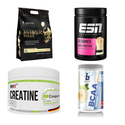 Masseaufbau für Fortgeschrittene: Kevin Levrone Anabolic + 3 weitere – alle enthaltenen Artikel