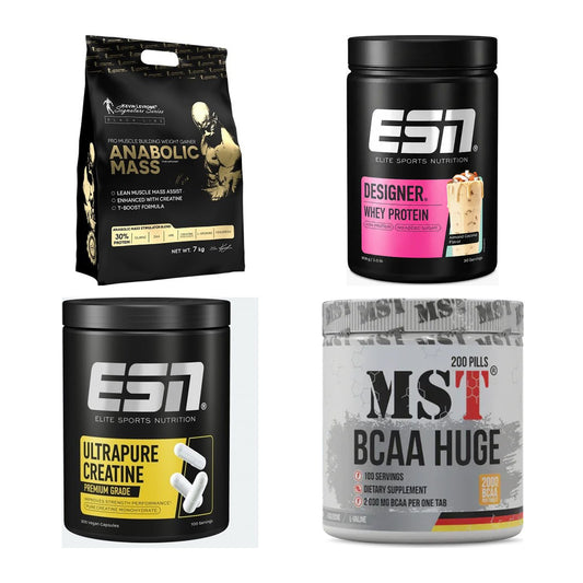 Masseaufbau für Fortgeschrittene: Kevin Levrone Anabolic + 3 weitere – alle enthaltenen Artikel