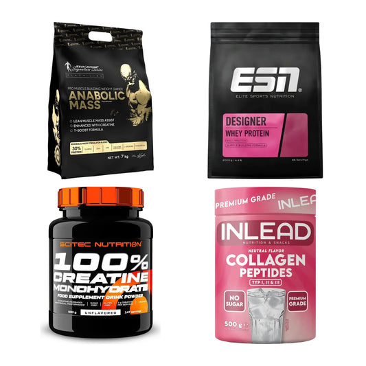 Masseaufbau für Fortgeschrittene: Kevin Levrone Anabolic + 3 weitere – alle enthaltenen Artikel