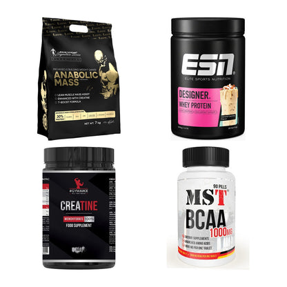 Masseaufbau für Fortgeschrittene: Kevin Levrone Anabolic + 3 weitere – alle enthaltenen Artikel