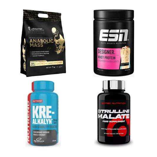 Masseaufbau für Fortgeschrittene: Kevin Levrone Anabolic + 3 weitere – alle enthaltenen Artikel