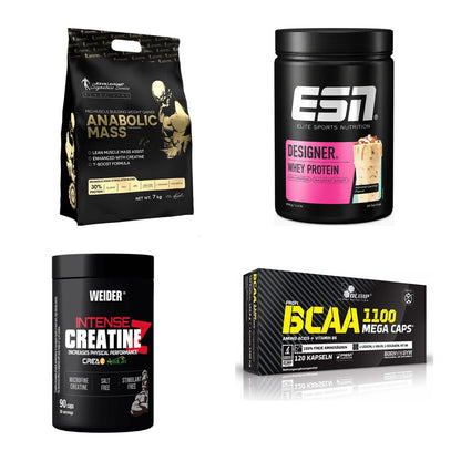 Masseaufbau für Fortgeschrittene: Kevin Levrone Anabolic + 3 weitere – alle enthaltenen Artikel