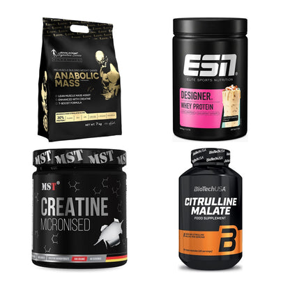 Masseaufbau für Fortgeschrittene: Kevin Levrone Anabolic + 3 weitere – alle enthaltenen Artikel