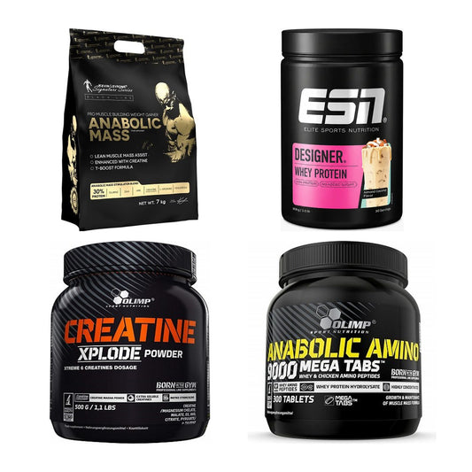Masseaufbau für Fortgeschrittene: Kevin Levrone Anabolic + 3 weitere – alle enthaltenen Artikel