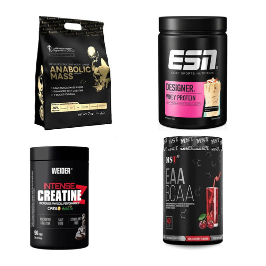 Masseaufbau für Fortgeschrittene: Kevin Levrone Anabolic + 3 weitere – alle enthaltenen Artikel