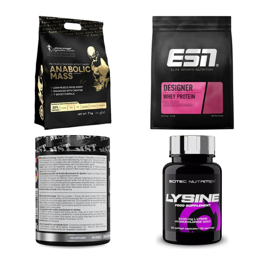 Masseaufbau für Fortgeschrittene: Kevin Levrone Anabolic + 3 weitere – alle enthaltenen Artikel