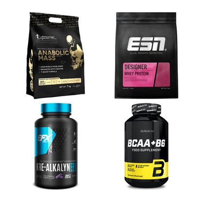 Masseaufbau für Fortgeschrittene: Kevin Levrone Anabolic + 3 weitere – alle enthaltenen Artikel