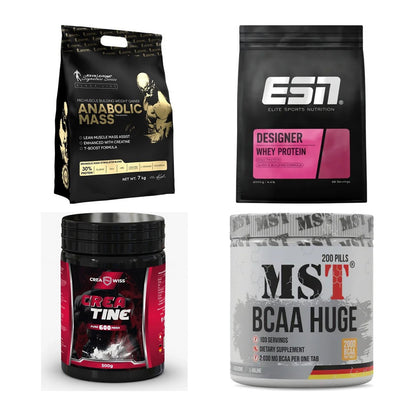 Masseaufbau für Fortgeschrittene: Kevin Levrone Anabolic + 3 weitere – alle enthaltenen Artikel