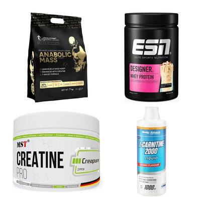 Masseaufbau für Fortgeschrittene: Kevin Levrone Anabolic + 3 weitere – alle enthaltenen Artikel