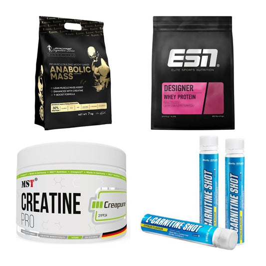 Masseaufbau für Fortgeschrittene: Kevin Levrone Anabolic + 3 weitere – alle enthaltenen Artikel