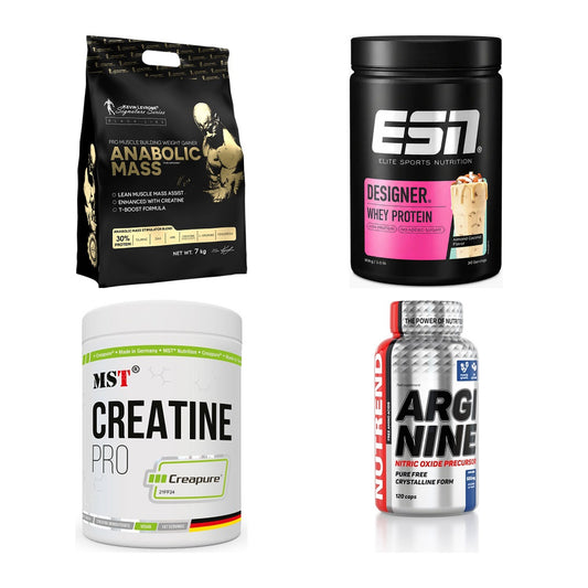 Masseaufbau für Fortgeschrittene: Kevin Levrone Anabolic + 3 weitere – alle enthaltenen Artikel