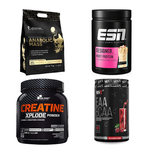 Masseaufbau für Fortgeschrittene: Kevin Levrone Anabolic + 3 weitere – alle enthaltenen Artikel