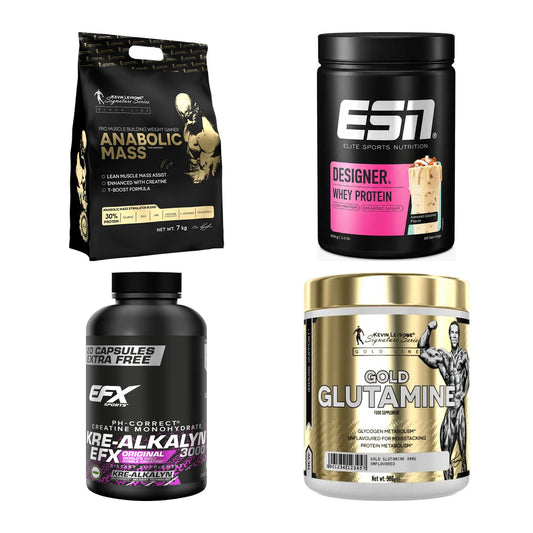 Masseaufbau für Fortgeschrittene: Kevin Levrone Anabolic + 3 weitere – alle enthaltenen Artikel