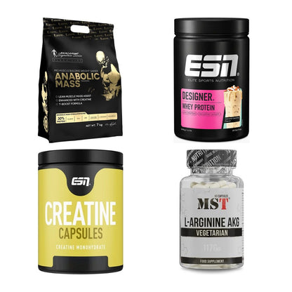 Masseaufbau für Fortgeschrittene: Kevin Levrone Anabolic + 3 weitere – alle enthaltenen Artikel