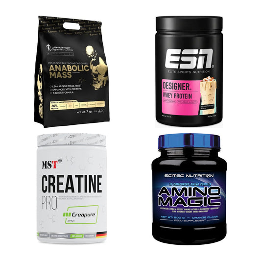 Masseaufbau für Fortgeschrittene: Kevin Levrone Anabolic + 3 weitere – alle enthaltenen Artikel