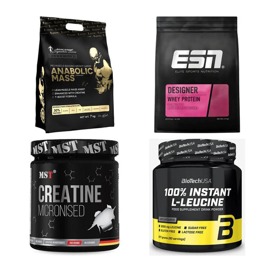 Masseaufbau für Fortgeschrittene: Kevin Levrone Anabolic + 3 weitere – alle enthaltenen Artikel