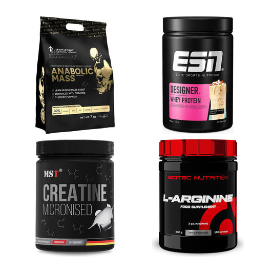 Masseaufbau für Fortgeschrittene: Kevin Levrone Anabolic + 3 weitere – alle enthaltenen Artikel