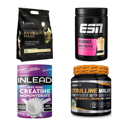 Masseaufbau für Fortgeschrittene: Kevin Levrone Anabolic + 3 weitere – alle enthaltenen Artikel