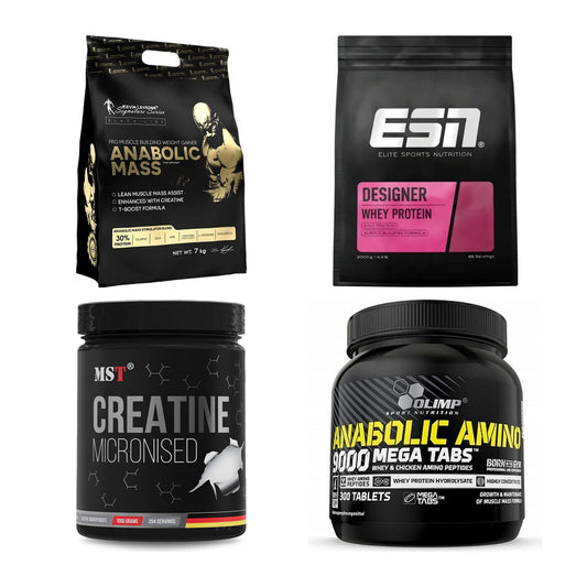 Masseaufbau für Fortgeschrittene: Kevin Levrone Anabolic + 3 weitere – alle enthaltenen Artikel