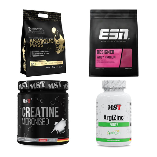 Masseaufbau für Fortgeschrittene: Kevin Levrone Anabolic + 3 weitere – alle enthaltenen Artikel