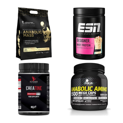 Masseaufbau für Fortgeschrittene: Kevin Levrone Anabolic + 3 weitere – alle enthaltenen Artikel