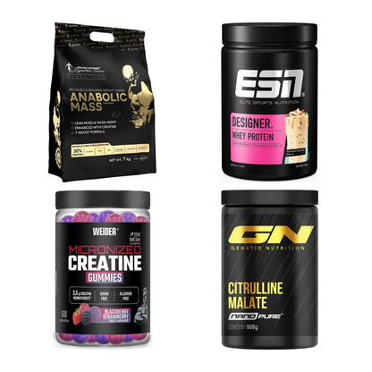 Masseaufbau für Fortgeschrittene: Kevin Levrone Anabolic + 3 weitere – alle enthaltenen Artikel