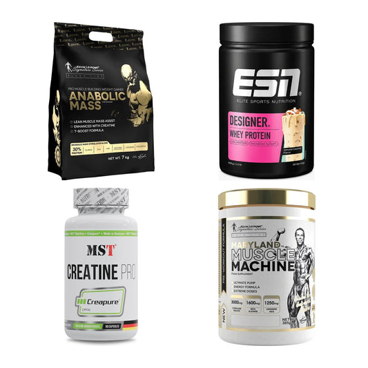 Masseaufbau für Fortgeschrittene: Kevin Levrone Anabolic + 3 weitere – alle enthaltenen Artikel