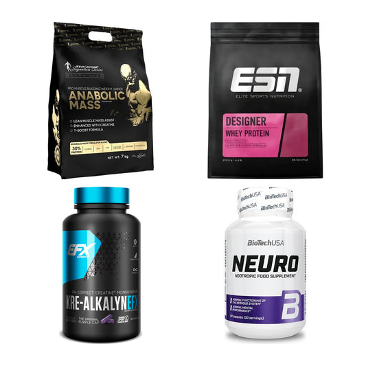 Masseaufbau für Fortgeschrittene: Kevin Levrone Anabolic + 3 weitere – alle enthaltenen Artikel