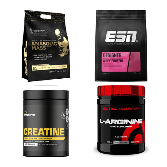 Masseaufbau für Fortgeschrittene: Kevin Levrone Anabolic + 3 weitere – alle enthaltenen Artikel