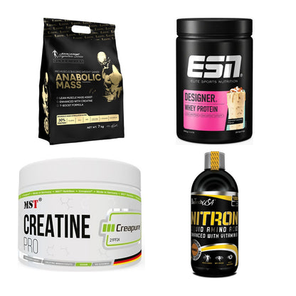 Masseaufbau für Fortgeschrittene: Kevin Levrone Anabolic + 3 weitere – alle enthaltenen Artikel