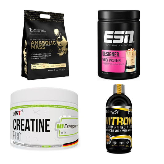 Masseaufbau für Fortgeschrittene: Kevin Levrone Anabolic + 3 weitere – alle enthaltenen Artikel