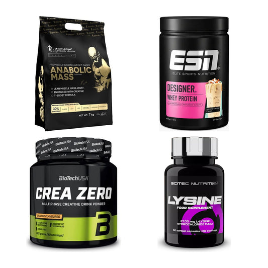 Masseaufbau für Fortgeschrittene: Kevin Levrone Anabolic + 3 weitere – alle enthaltenen Artikel