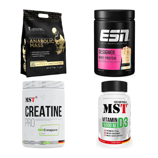 Masseaufbau für Fortgeschrittene: Kevin Levrone Anabolic + 3 weitere – alle enthaltenen Artikel