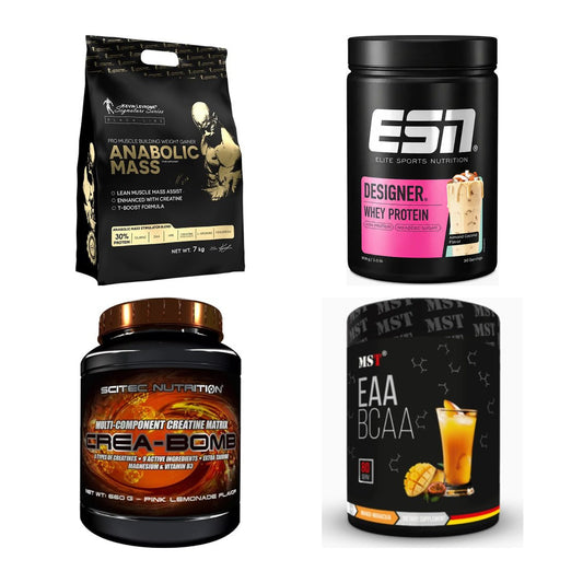 Masseaufbau für Fortgeschrittene: Kevin Levrone Anabolic + 3 weitere – alle enthaltenen Artikel