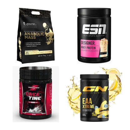Masseaufbau für Fortgeschrittene: Kevin Levrone Anabolic + 3 weitere – alle enthaltenen Artikel
