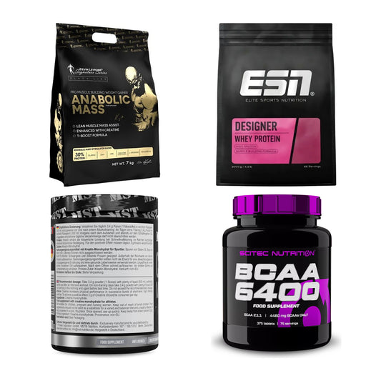 Masseaufbau für Fortgeschrittene: Kevin Levrone Anabolic + 3 weitere – alle enthaltenen Artikel