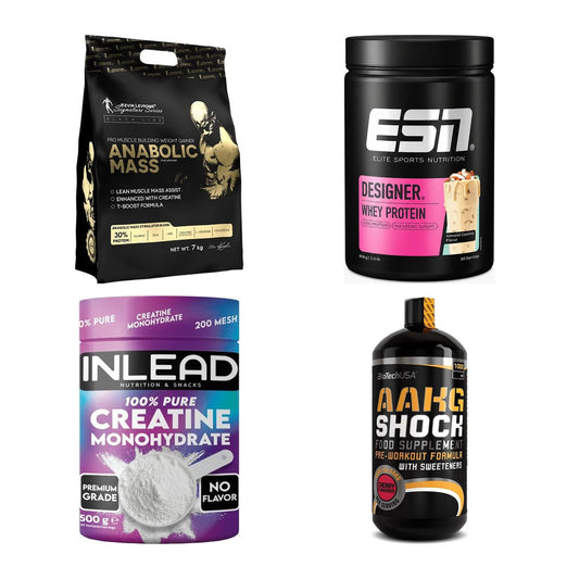 Masseaufbau für Fortgeschrittene: Kevin Levrone Anabolic + 3 weitere – alle enthaltenen Artikel