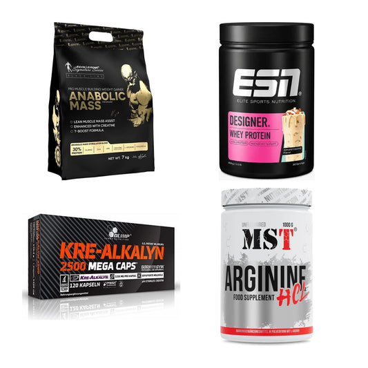 Masseaufbau für Fortgeschrittene: Kevin Levrone Anabolic + 3 weitere – alle enthaltenen Artikel