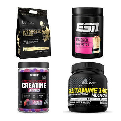 Masseaufbau für Fortgeschrittene: Kevin Levrone Anabolic + 3 weitere – alle enthaltenen Artikel