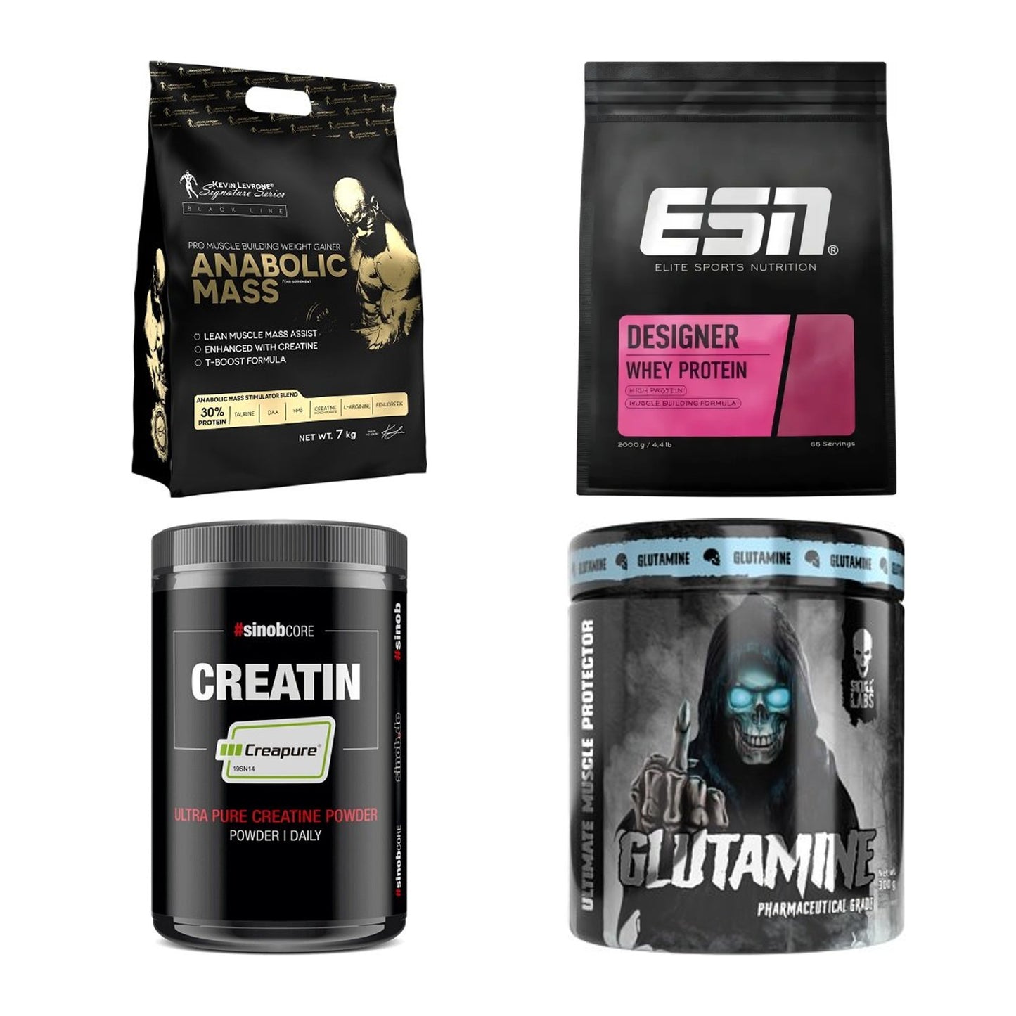 Masseaufbau für Fortgeschrittene: Kevin Levrone Anabolic + 3 weitere – alle enthaltenen Artikel