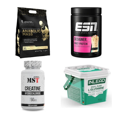 Masseaufbau für Fortgeschrittene: Kevin Levrone Anabolic + 3 weitere – alle enthaltenen Artikel