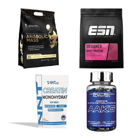 Masseaufbau für Fortgeschrittene: Kevin Levrone Anabolic + 3 weitere – alle enthaltenen Artikel