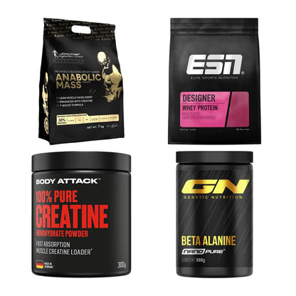 Masseaufbau für Fortgeschrittene: Kevin Levrone Anabolic + 3 weitere – alle enthaltenen Artikel