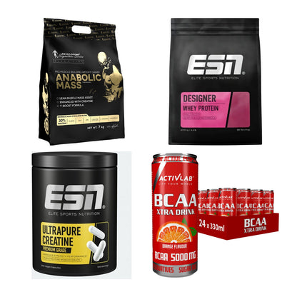 Masseaufbau für Fortgeschrittene: Kevin Levrone Anabolic + 3 weitere – alle enthaltenen Artikel