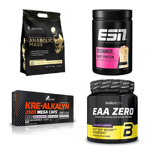 Masseaufbau für Fortgeschrittene: Kevin Levrone Anabolic + 3 weitere – alle enthaltenen Artikel